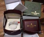 Replacement Patek Philippe Red Wood Watch Box - Patek Philippe Replica Box